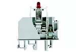 Złączka szynowa gwintowa ZUB1-2.5D(12V) szary