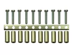 Zwieracz kompletny ZW31/T12 metaliczny (10 szt.)