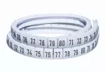 Oznacznik DK2/Z6"71-80" biały