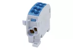 SCB 25 Blok rozdzielczy - odgałęźny Al/Cu 80110 SIMBLOCK niebieski