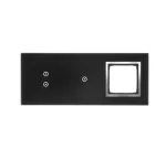 Simon 54 Touch WMDZ-01171S-074 Panel dotykowy S54 Touch, 3 moduły, 2 pola dotykowe pionowe + 1 pola dotykowe + 1 otwór na osprzęt S54, księżycowa lawa