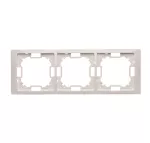 Simon Basic Neos WMYZ-04320N-1013 Ramka 3-krotna NEOS – uniwersalna poziom i pion; biały