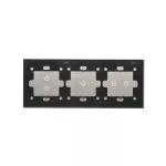 Simon 54 Touch WMDZ-01172S-071 Panel dotykowy S54 Touch, 3 moduły, 2 pola dotykowe poziome + 1 pole dotykowe + 2 pola dotykowe pionowe, srebrna mgła