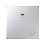 Simon 82 W8-2015-93xxx-xxxx Klawisz z oczkiem i piktogramem "dzwonek"do mechanizmów serii 75; aluminium