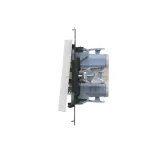 Simon 55 WMDA-08xxxx-111 Przycisk „dzwonek” (moduł) 10 AX, 250 V~, szybkozłącza; Biały mat