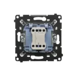 Simon 55 WMDA-08xxxx-111 Przycisk „dzwonek” (moduł) 10 AX, 250 V~, szybkozłącza; Biały mat