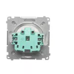 Simon Basic WMUW-00100x-1021 Gniazdo wtyczkowe bez uziemienia (moduł) 16A, 250V~, zaciski śrubowe; biały