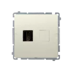 Simon Basic WMUH-0xxxx1-9011 Gniazdo HDMI pojedyncze (moduł); beż