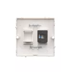 Simon Basic WMUK-0510F2-1011 Gniazdo komputerowe RJ45 pojedyncze, kategoria 5e (moduł). Montaż gniazda na wkręty do puszki; biały
