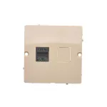 Simon Basic WMUK-0510F2-9011 Gniazdo komputerowe RJ45 pojedyncze, kategoria 5e (moduł). Montaż gniazda na wkręty do puszki; beż