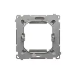 Simon Basic WMUZ-74x3xx-J012 Adapter (przejściówka) na osprzęt standardu 45 × 45 mm. Montaż do puszki na łapki i wkręty; stal inox