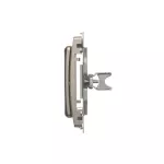Simon Basic WMUZ-74x3xx-H012 Adapter (przejściówka) na osprzęt standardu 45 × 45 mm. Montaż do puszki na łapki i wkręty; satynowy