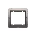 Simon Basic WMUZ-74x2xx-J012 Adapter (przejściówka) na osprzęt standardu 45 × 45 mm. Montaż do puszki na wkręty; stal inox
