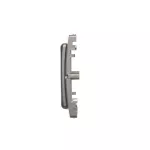 Simon Basic WMUZ-74x2xx-J012 Adapter (przejściówka) na osprzęt standardu 45 × 45 mm. Montaż do puszki na wkręty; stal inox