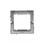Simon Basic WMUZ-74x2xx-J012 Adapter (przejściówka) na osprzęt standardu 45 × 45 mm. Montaż do puszki na wkręty; stal inox