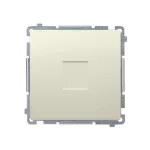 Simon Basic WMUZ-611xx1-9011 Zaślepka ramki (moduł). Mocowanie za pomocą łapek lub wkrętów; beż