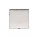 Simon Basic WMUZ-611xxx-1012 Zaślepka ramki – mocowanie na zatrzask do ramki; biały *Do modułów wewnętrznych w ramkach wielokrotnych