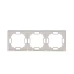 Simon Basic Standard WMYZ-04320x-1013 Ramka 3-krotna – uniwersalna poziom i pion; biały