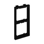 Simon Connect TSC-S62-14 Adapter CIMA na 2 moduły K45 (45x45mm) pionowo; szary grafit