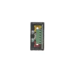 Simon Connect TSC-K105B-14 Płytka K45/2 złącz 3x RCA (CINCH) 22,5x45mm + wkłady; zaciski śrubowe; czarny