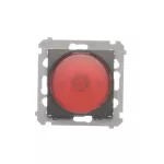 Simon 54 WMDS-020x2x-046 Sygnalizator świetlny LED – światło czerwone (moduł) 230V~; brąz mat