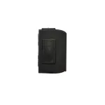 Simon 54 WMEW-32211x-049 Gniazdo podwójne Schuko natynkowe bryzgoszczelne IP44 z przesłonami wersja skandynawska 16A, 250V~, zaciski śrubowe; czarny