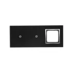 Simon 54 Touch WMDZ-01105S-074 Panel dotykowy S54 Touch, 3 moduły, 1 pole dotykowe + 1 pole dotykowe, + 1 otwór na osprzęt S54, księżycowa lawa