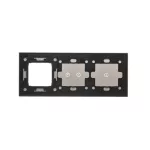 Simon 54 Touch WMDZ-01106S-071 Panel dotykowy S54 Touch, 3 moduły, 1 pole dotykowe + 2 pola dotykowe poziome + 1 otwór na osprzęt S54, srebrna mgła