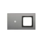 Simon 54 Touch WMDZ-01108S-072 Panel dotykowy S54 Touch, 2 moduły, 1 pole dotykowe + 1 otwór na osprzęt S54, burzowa chmura