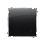 Simon Basic WMUL-060x2x-Y011 Łącznik schodowy (moduł) 16AX, 250V~, zaciski śrubowe; czarny