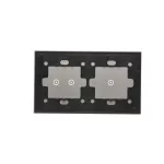 Simon 54 Touch WMDZ-01113S-071 Panel dotykowy S54 Touch, 2 moduły, 1 pole dotykowe + 2 pola dotykowe poziome, srebrna mgła