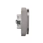 Simon Basic WMBW-12210x-J013 Gniazdo wtyczkowe z uziemieniem Schuko podwójne; stal inox