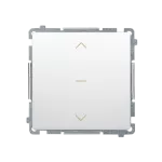 Simon Basic WMUL-0401xx-1011 Łącznik roletowy trójpozycyjny 1-0-2 (moduł); biały