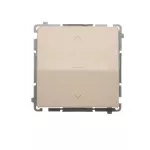 Simon Basic WMUL-0401xx-9011 Łącznik roletowy trójpozycyjny 1-0-2 (moduł); beż