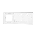 Simon 54 Touch WMDZ-01126S-070 Panel dotykowy S54 Touch, 3 moduły, 1 pole dotykowe + 4 pola dotykowe + 1 otwór na osprzęt S54, biała perła