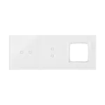 Simon 54 Touch WMDZ-01128S-070 Panel dotykowy S54 Touch, 3 moduły, 2 pola dotykowe poziome + 2 pola dotykowe pionowe + 1 otwór na osprzęt S54, biała perła