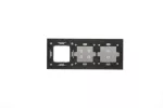 Simon 54 Touch WMDZ-01131S-071 Panel dotykowy S54 Touch, 3 moduły, 2 pola dotykowe pionowe + 4 pola dotykowe + 1 otwór na osprzęt S54, srebrna mgła