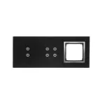 Simon 54 Touch WMDZ-01131S-074 Panel dotykowy S54 Touch, 3 moduły, 2 pola dotykowe pionowe + 4 pola dotykowe + 1 otwór na osprzęt S54, księżycowa lawa