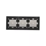 Simon 54 Touch WMDZ-01133S-071 Panel dotykowy S54 Touch, 3 moduły, 1 pole dotykowe + 1 pole dotykowe + 1 pole dotykowe, srebrna mgła