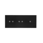 Simon 54 Touch WMDZ-01135S-073 Panel dotykowy S54 Touch, 3 moduły, 1 pole dotykowe + 2 pola dotykowe poziome + 2 pola dotykowe poziome, zastygła lawa