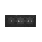 Simon 54 Touch WMDZ-01135S-073 Panel dotykowy S54 Touch, 3 moduły, 1 pole dotykowe + 2 pola dotykowe poziome + 2 pola dotykowe poziome, zastygła lawa