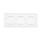 Simon 54 Touch WMDZ-01137S-070 Panel dotykowy S54 Touch, 3 moduły, 2 pola dotykowe pionowe + 2 pola dotykowe pionowe + 2 pola dotykowe pionowe, biała perła
