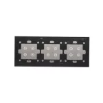 Simon 54 Touch WMDZ-01138S-071 Panel dotykowy S54 Touch, 3 moduły, 4 pola dotykowe + 4 pola dotykowe + 4 pola dotykowe srebrna mgła