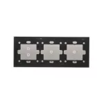 Simon 54 Touch WMDZ-01143S-071 Panel dotykowy S54 Touch, 3 moduły, 1 pole dotykowe + 1 pole dotykowe + 2 pola dotykowe pionowe, srebrna mgła