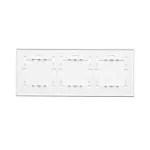 Simon 54 Touch WMDZ-01147S-070 Panel dotykowy S54 Touch, 3 moduły, 1 pole dotykowe + 2 pola dotykowe poziome + 1 pole dotykowe, biała perła