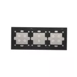 Simon 54 Touch WMDZ-01147S-071 Panel dotykowy S54 Touch, 3 moduły, 1 pole dotykowe + 2 pola dotykowe poziome + 1 pole dotykowe, srebrna mgła