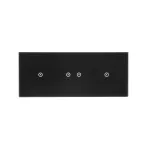 Simon 54 Touch WMDZ-01147S-073 Panel dotykowy S54 Touch, 3 moduły, 1 pole dotykowe + 2 pola dotykowe poziome + 1 pole dotykowe, zastygła lawa