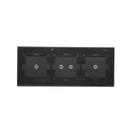 Simon 54 Touch WMDZ-01147S-073 Panel dotykowy S54 Touch, 3 moduły, 1 pole dotykowe + 2 pola dotykowe poziome + 1 pole dotykowe, zastygła lawa