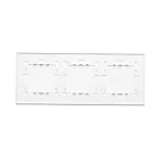 Simon 54 Touch WMDZ-01148S-070 Panel dotykowy S54 Touch, 3 moduły, 1 pole dotykowe + 2 pola dotykowe poziome + 2 pola dotykowe pionowe, biała perła