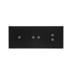 Simon 54 Touch WMDZ-01148S-073 Panel dotykowy S54 Touch, 3 moduły, 1 pole dotykowe + 2 pola dotykowe poziome + 2 pola dotykowe pionowe, zastygła lawa